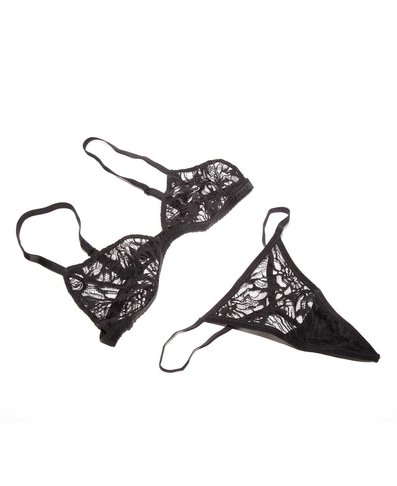 THE BUTTERFLY TRIANGLE BRA SET